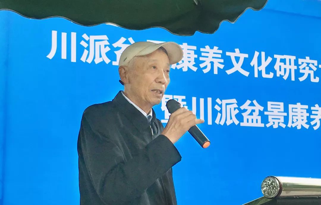 “川派盆景康养文化研究博士工作站”落户我会盆景示范基地 (图6)