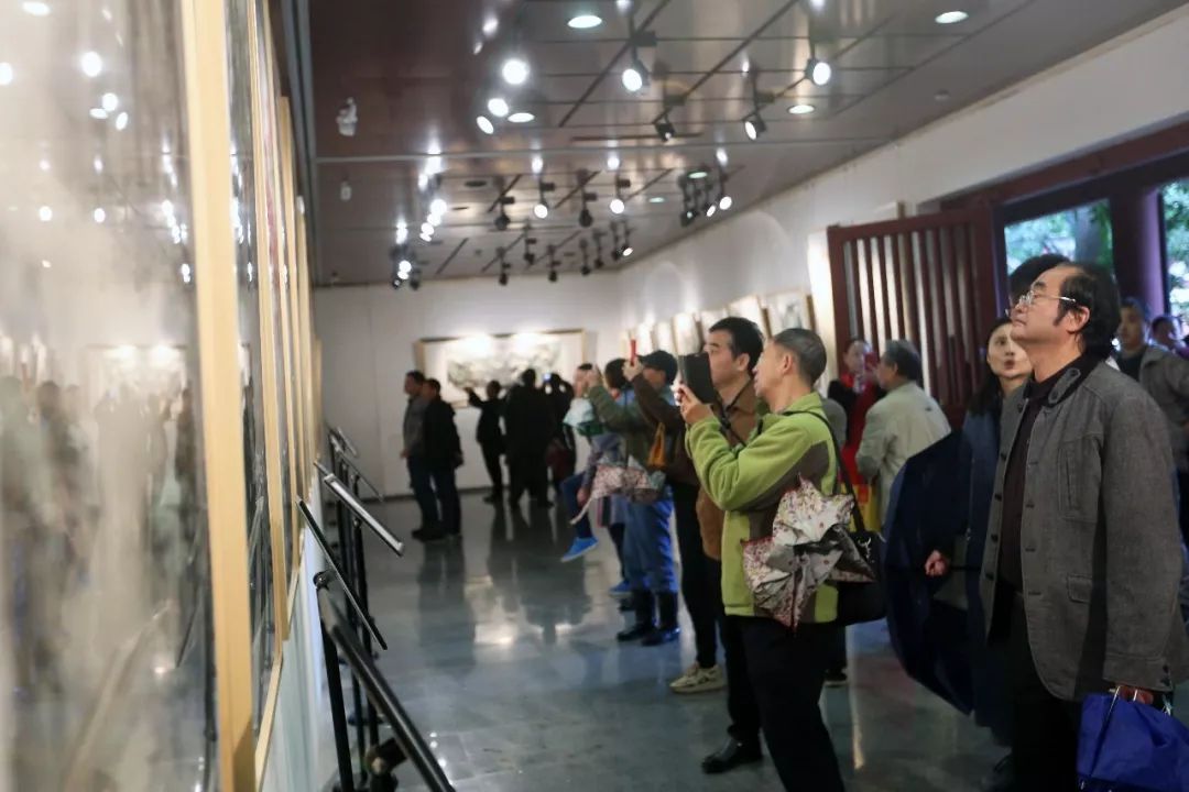 2018四川国际文化旅游节暨江油“一带一路”李白文化节书画精品展隆重开展 (图11)