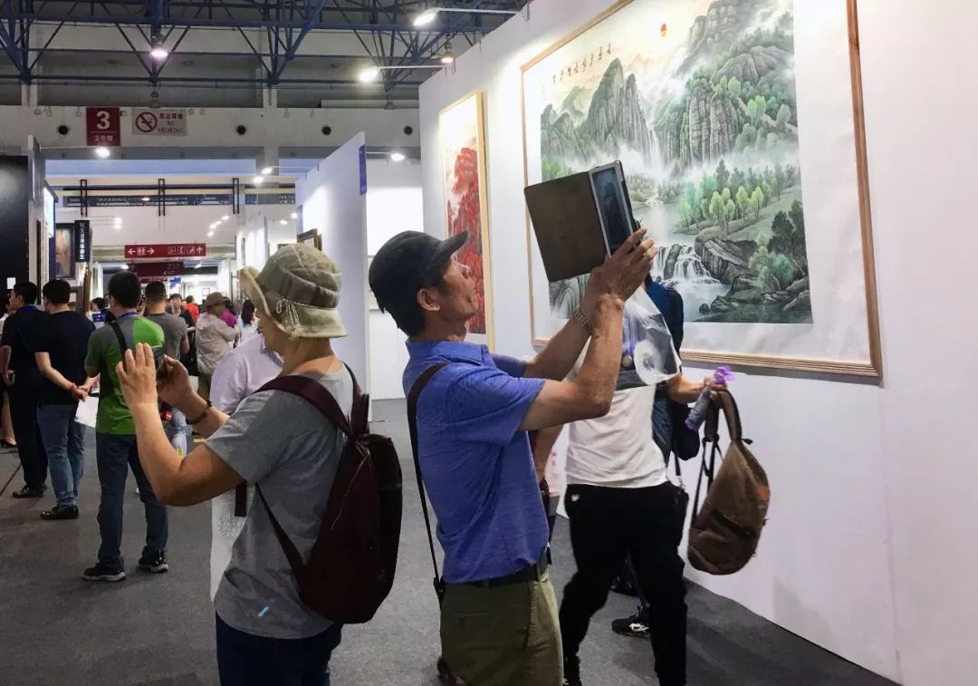 四川省传统文化促进会常务副会长，著名书画家吴长江亮相北京艺博会 (图25)