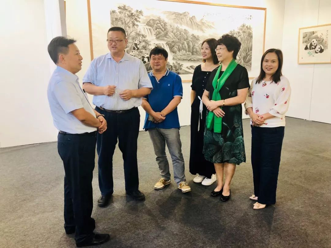 四川省传统文化促进会常务副会长，著名书画家吴长江亮相北京艺博会 (图27)