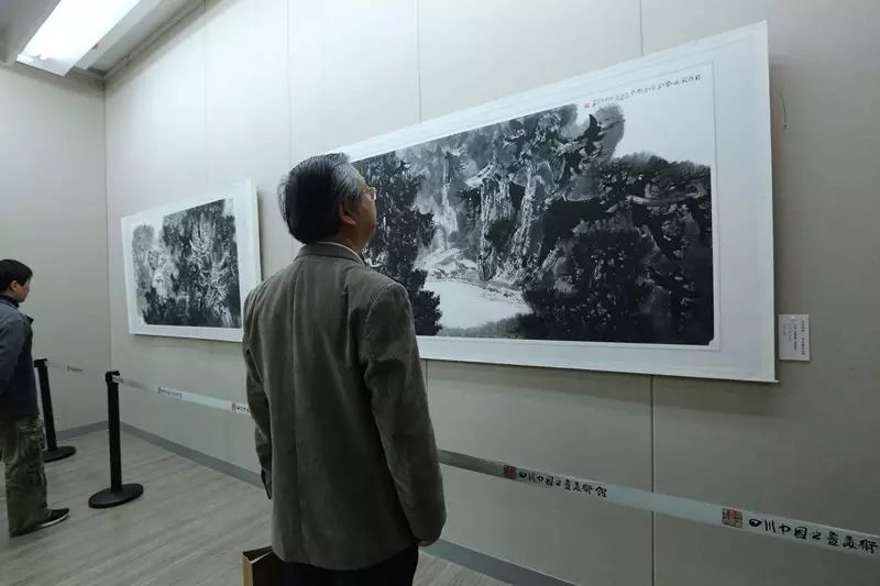 传承经典，弘扬国粹，“沧桑如画——罗其鑫作品展”蓉城开展 (图7)
