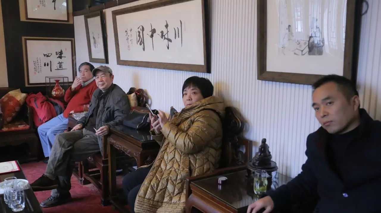 著名新闻文化传播界专家学者访问川味中国 (图3)