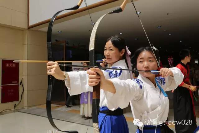 汉文化活动展演：射以观德 穿杨百步 (图2)