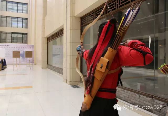 汉文化活动展演：射以观德 穿杨百步 (图3)