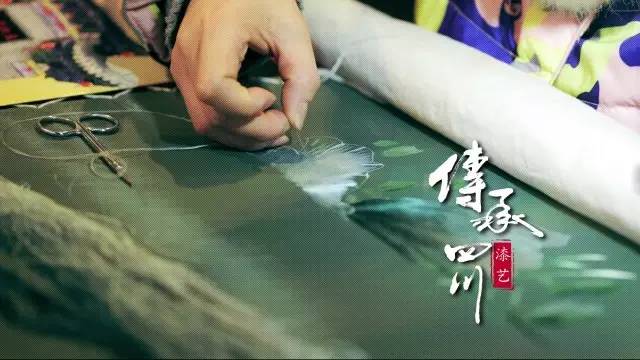 飞针走线的蜀中之宝【传承四川】蜀绣 (图8)