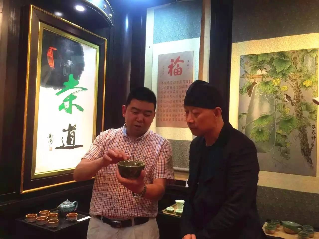 中国盆景协会一行到访成都，做客川味中国(图4)