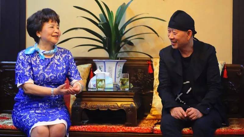 中国盆景协会一行到访成都，做客川味中国(图1)