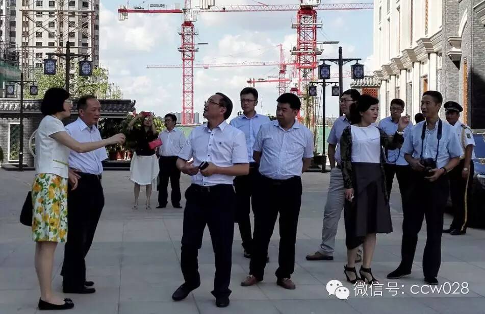 长春巴蜀映巷广受关注 四川领导率队前往调研 (图1)