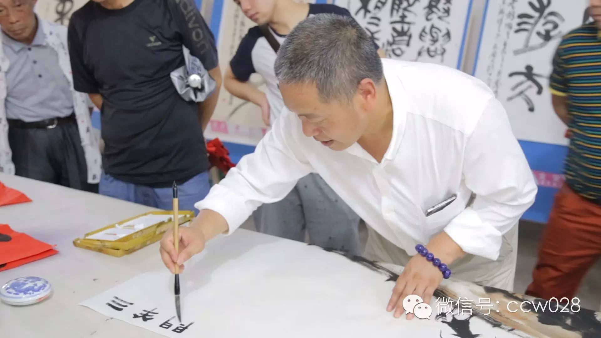 护夕阳庆七一 双祥社区开展书画摄影展 (图7)