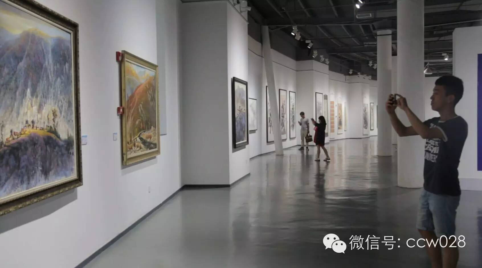2015阿坝师范学院师生美术作品展艺展首发 (图8)