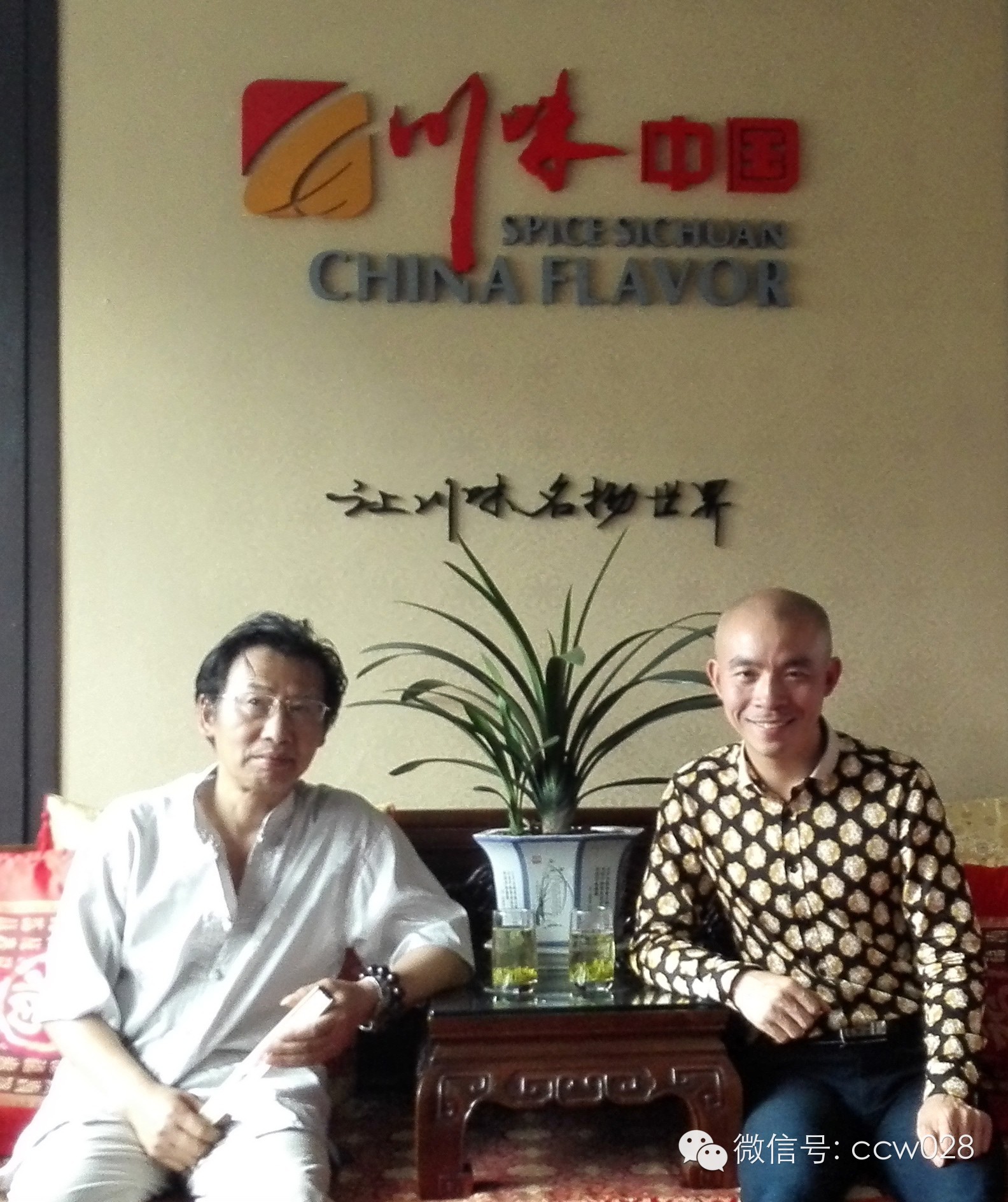 书画名家王发强，做客川味中国！(图1)