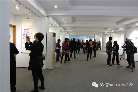 赵完璧艺术研究会成立暨师生绘画联展成功举行 (图13)