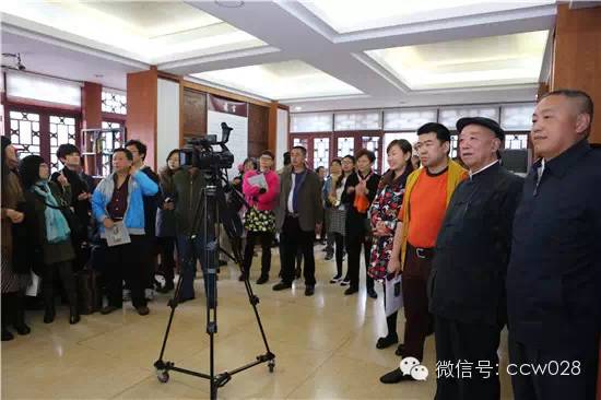 赵完璧艺术研究会成立暨师生绘画联展成功举行 (图3)