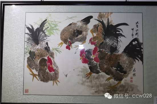 赵完璧艺术研究会成立暨师生绘画联展成功举行 (图6)