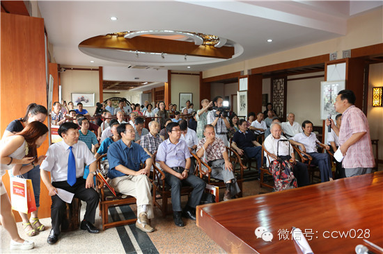 “纪念中华母亲嫘祖”书画展在蓉城开幕 (图5)