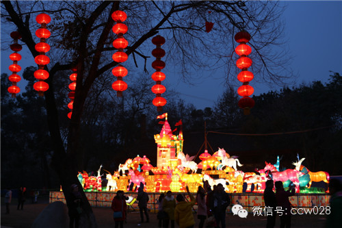 元宵节没去处？切塔子山公园逛熊猫灯会 (图4)