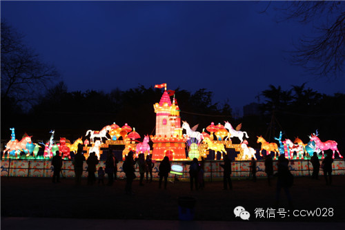 元宵节没去处？切塔子山公园逛熊猫灯会 (图6)