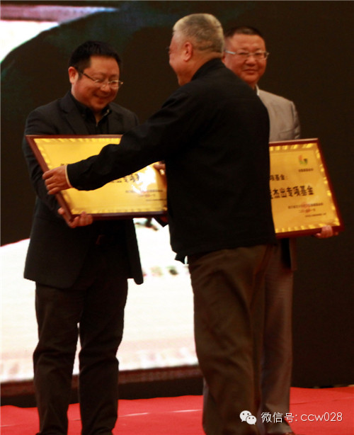 传统文化发展基金被授予“2013年度杰出专项基金” (图1)