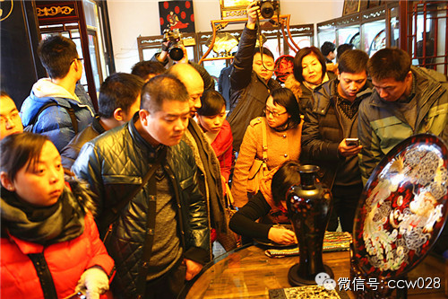 西部非遗生产性传承培训班到成都文殊坊非遗一条街参观学习 (图3)