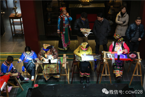 西部非遗生产性传承培训班到成都文殊坊非遗一条街参观学习 (图9)