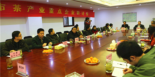 "2014成都市茶产业重点企业研讨会"在成都龙和国际茶城举行 (图4)