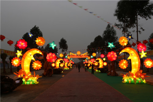 春节去哪儿？别犹豫了，郫县“天府花都”年宵灯会马上开灯啦！！ (图3)