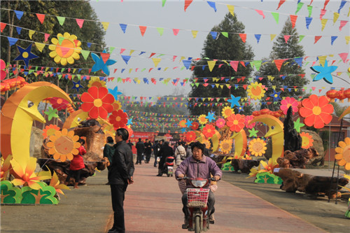 春节去哪儿？别犹豫了，郫县“天府花都”年宵灯会马上开灯啦！！ (图7)