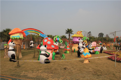 春节去哪儿？别犹豫了，郫县“天府花都”年宵灯会马上开灯啦！！ (图9)