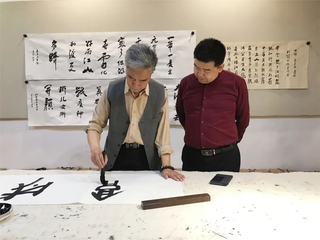 著名军旅书法家李教文做客川味中国 (图5) 著名军旅书法家李教文做客川味中国 (图5)