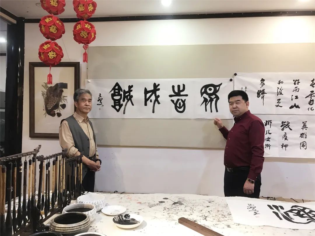 著名军旅书法家李教文做客川味中国 (图4) 著名军旅书法家李教文做客川味中国 (图4)