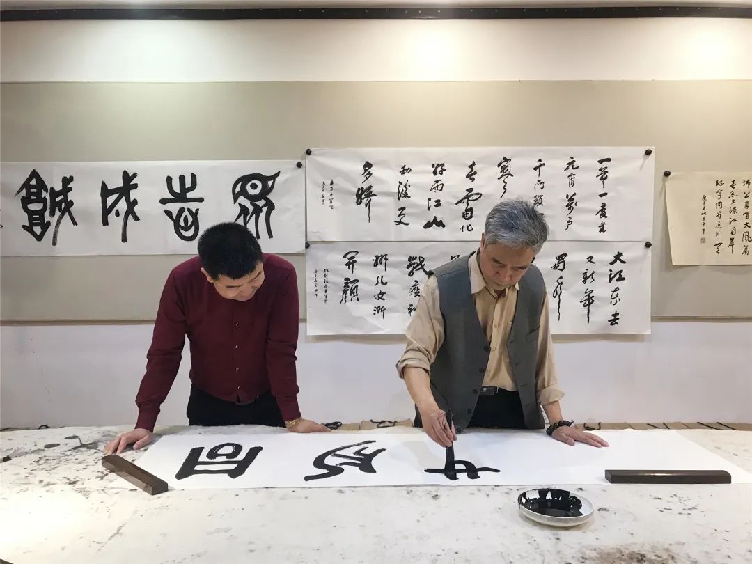 著名军旅书法家李教文做客川味中国 (图6) 著名军旅书法家李教文做客川味中国 (图6)