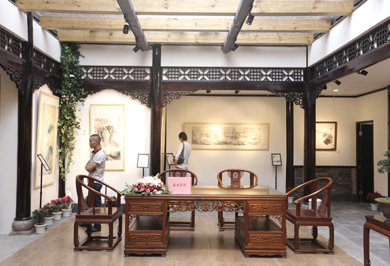 2017庆国庆  喜迎十九大 四川名家书画精品展暨四川传统文化艺术节走进沈阳启动仪式(图8)