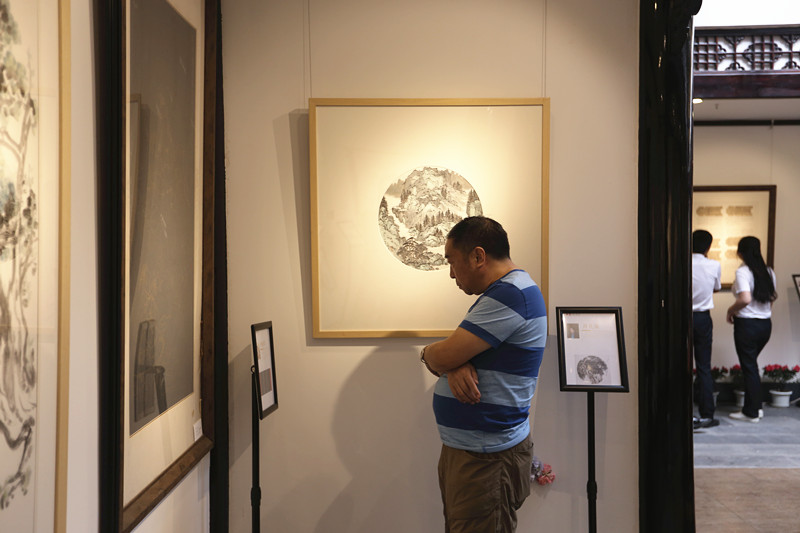 2017庆国庆  喜迎十九大 四川名家书画精品展暨四川传统文化艺术节走进沈阳启动仪式(图40)
