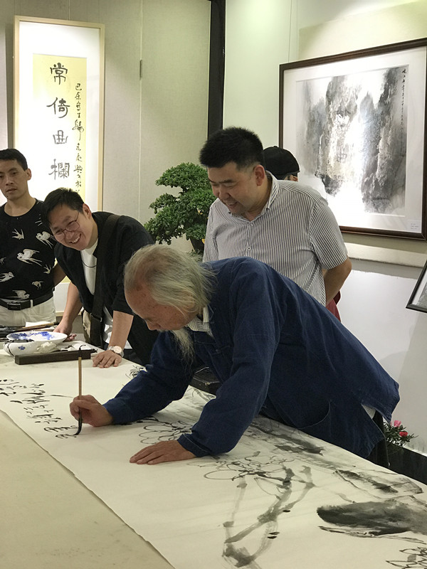 2017庆国庆  喜迎十九大 四川名家书画精品展暨四川传统文化艺术节走进沈阳启动仪式(图42)