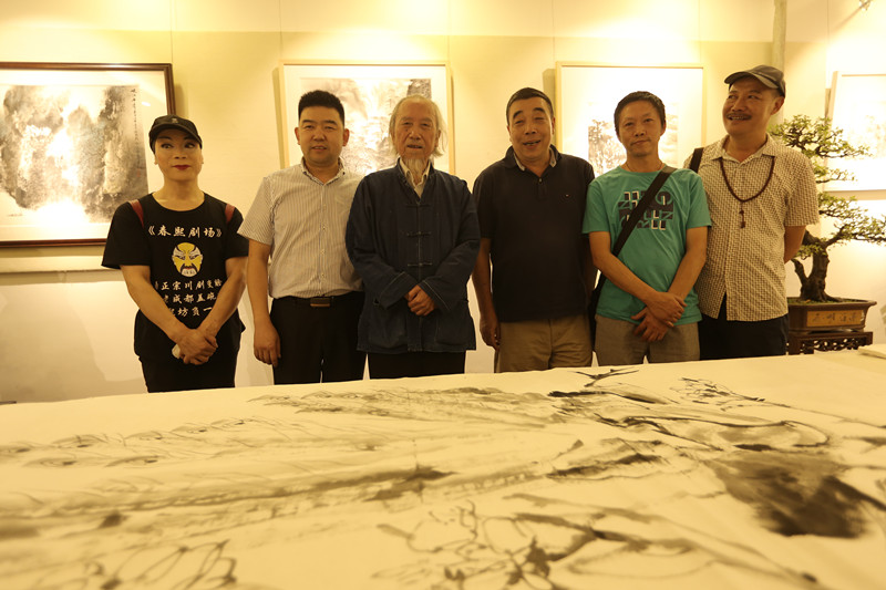 2017庆国庆  喜迎十九大 四川名家书画精品展暨四川传统文化艺术节走进沈阳启动仪式(图47)