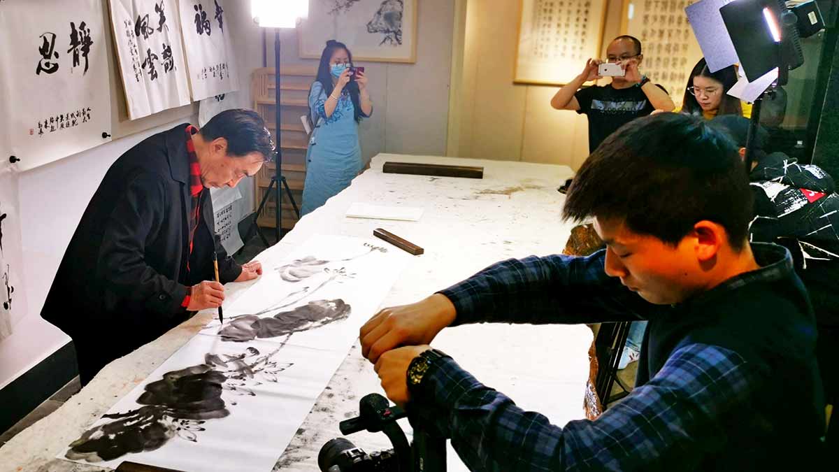 《川剧老汉杨昌林》部分片段在川味中国馆拍摄(图8)