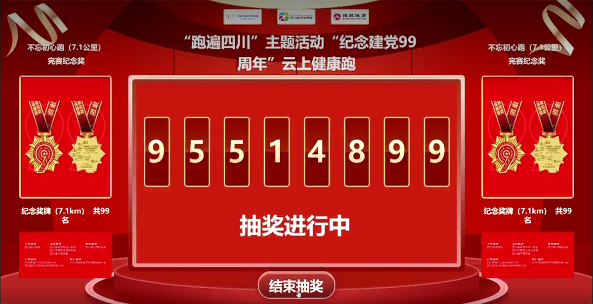 “跑遍四川”主题活动——“纪念建党99周年”云上健康跑正式启动(图5)