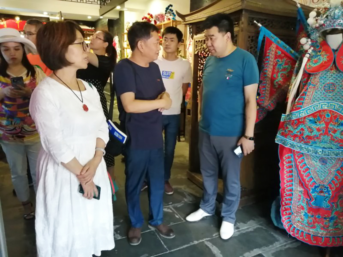 泸州市文化遗产保护协会易国璋会长一行到川味中国调研(图6)