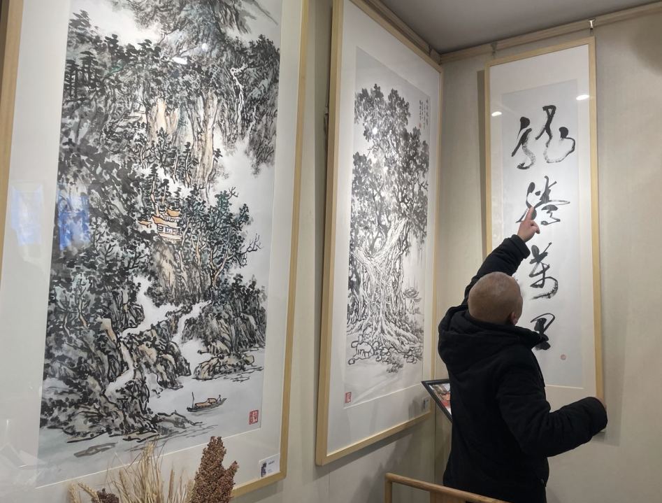 2022晏济元师生书画联展开展!(图75) 2022晏济元师生书画联展开展!(图74)