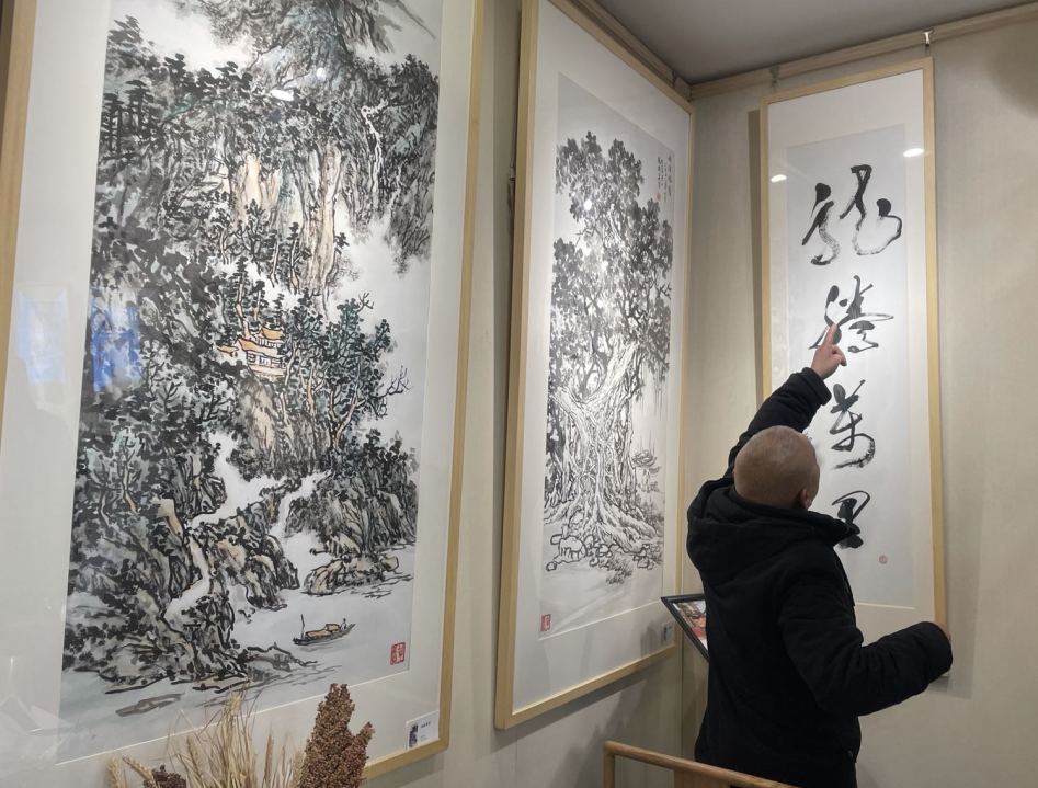 2022晏济元师生书画联展开展！(图74)