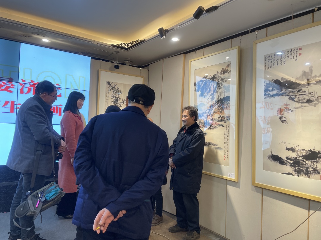 2022晏济元师生书画联展开展！(图69)